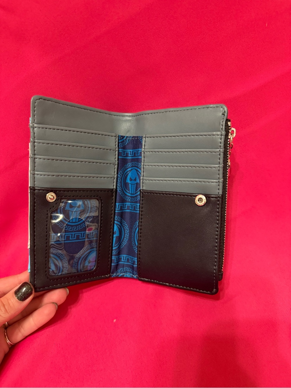 Loungefly Disney Hades from Hercules Zip Wallet - Picture 3 of 5